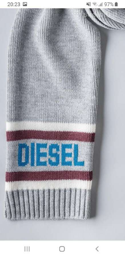 Originalus Diesel šalikas - nuotraukos Nr. 21