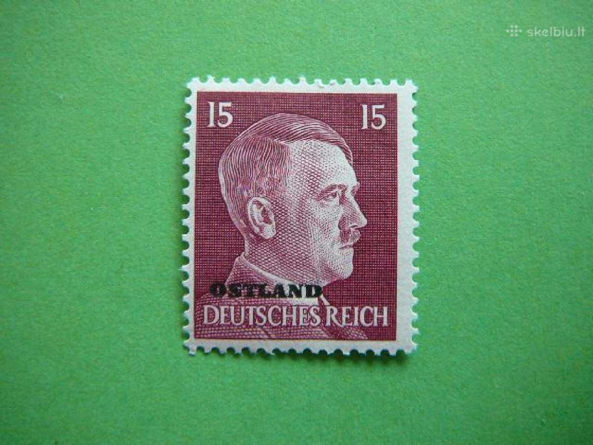 Ostland Vokietija - Lietuva 1941 (15) Mnh ost09sm