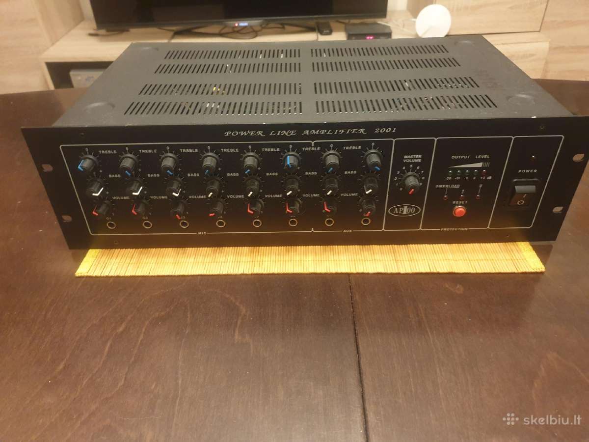 Ekvalaizeris Power Liner Amplifier 2001 - nuotraukos Nr. 2