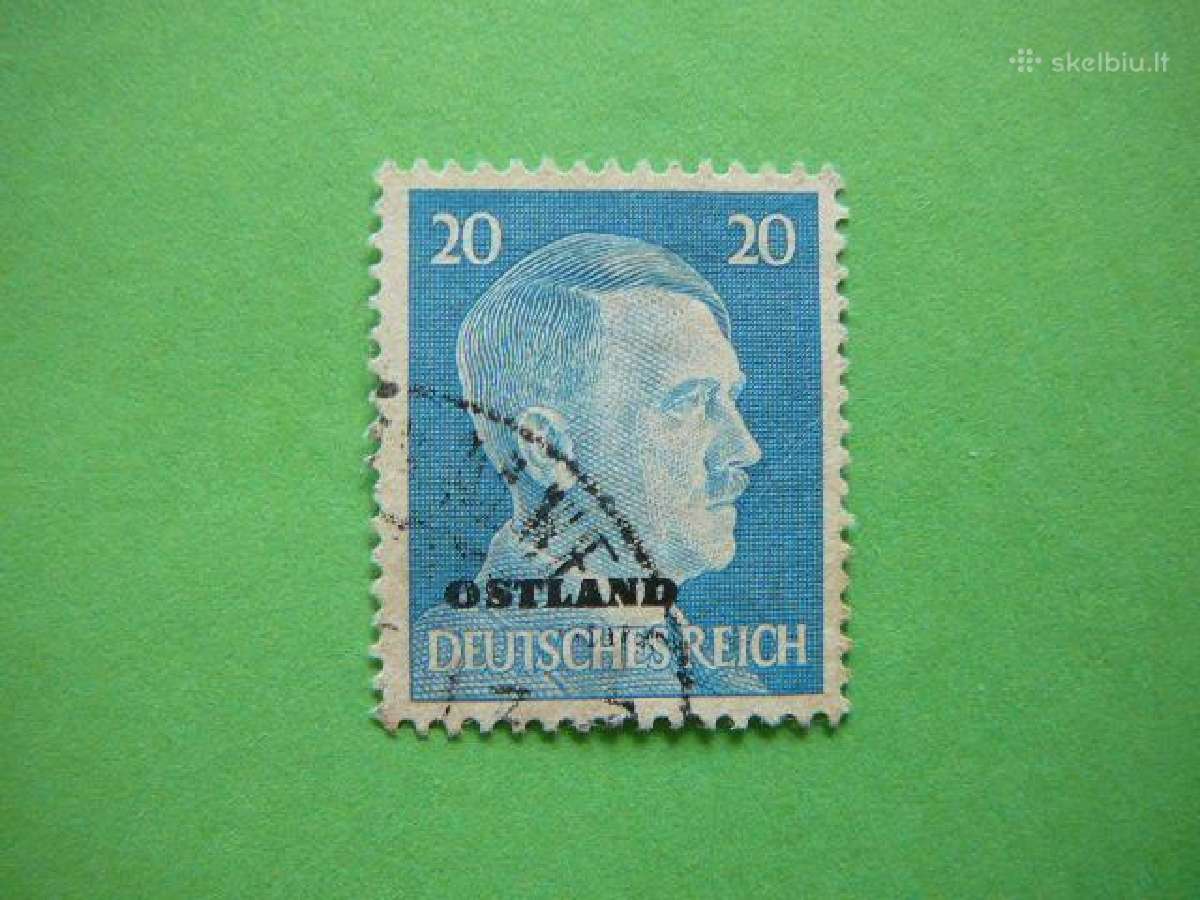 Ostland Vokietija Lietuva 1941 (20) antsp. ost11a