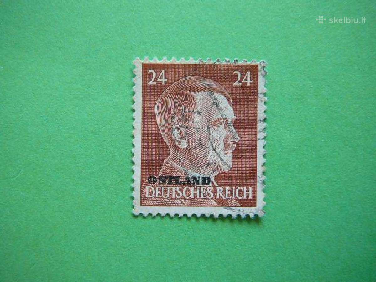 Ostland Vokietija Lietuva 1941 (24) antsp. ost12a