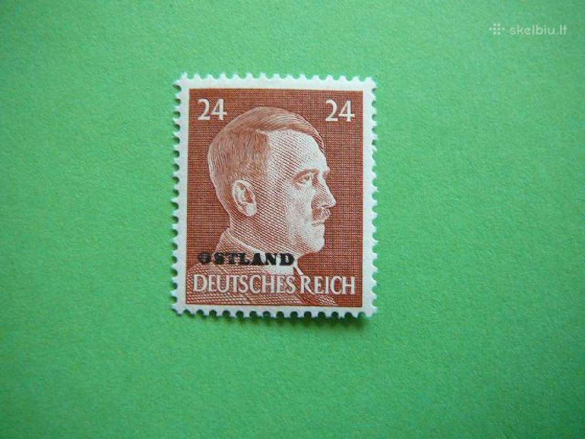Ostland Vokietija - Lietuva 1941 (24) Mnh ost12sm