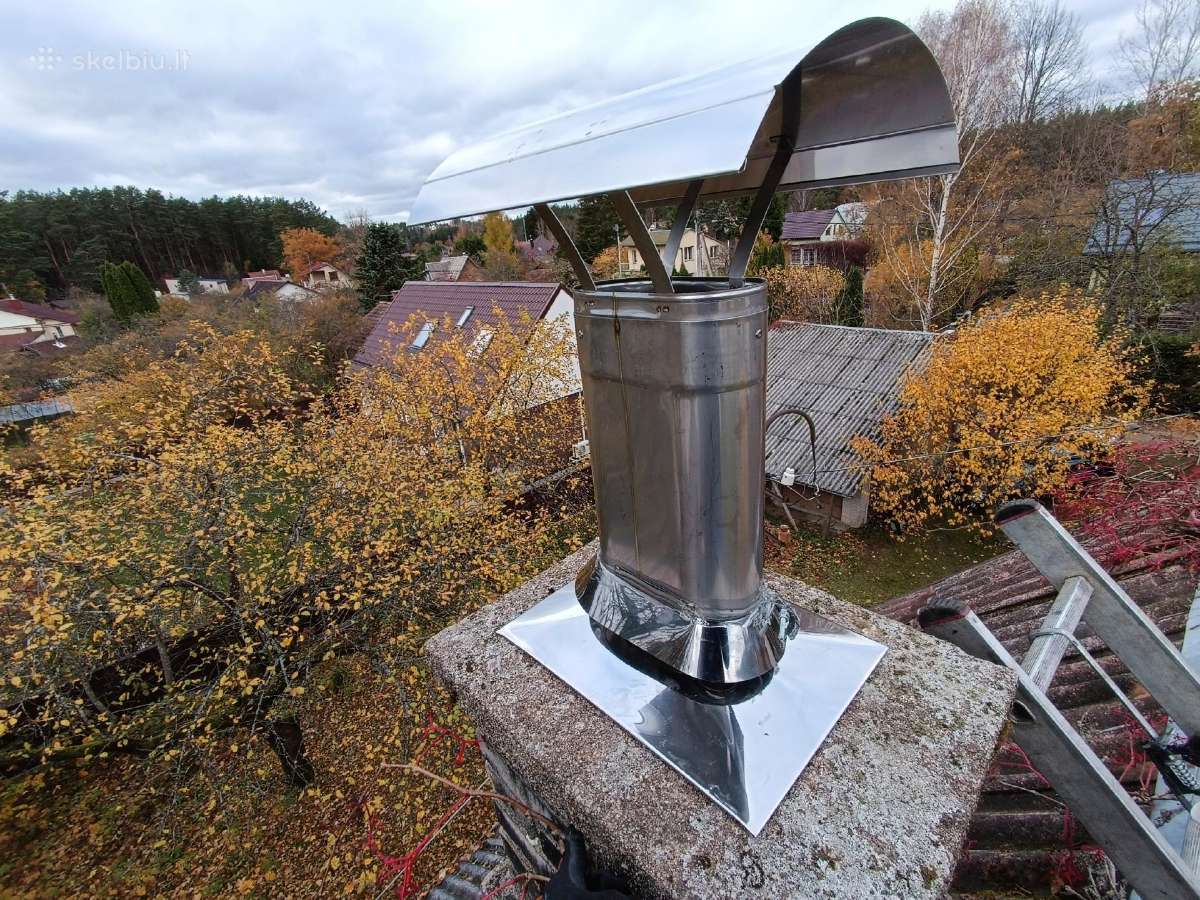 Kaminų valymas, pristatomi kaminai, kaminų įdėklai - nuotraukos Nr. 9