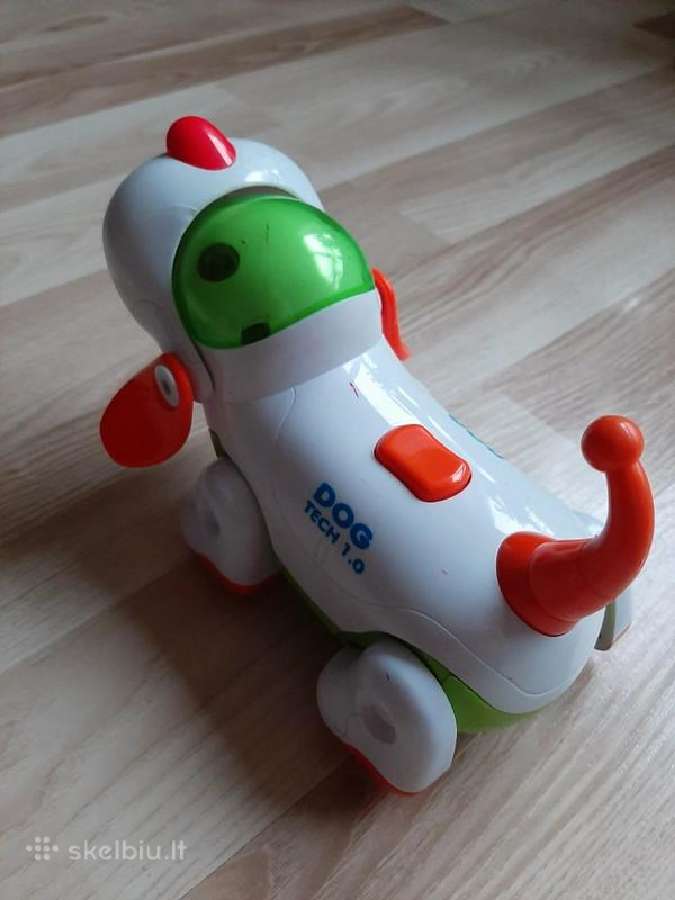 Interaktyvus judantis ir grojantis robotas "Šuo" - nuotraukos Nr. 3