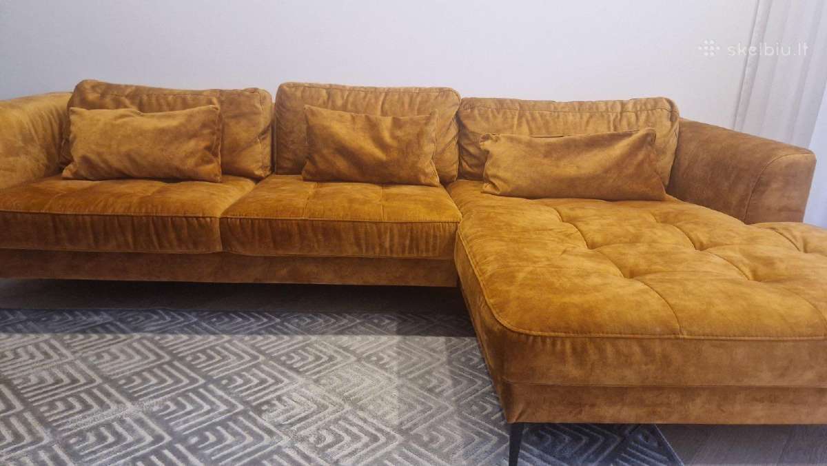 Kampinė sofa - nuotraukos Nr. 2