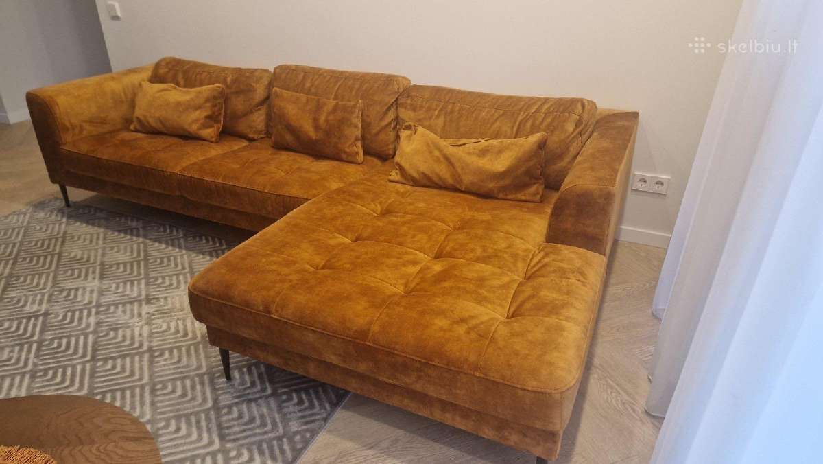 Kampinė sofa - nuotraukos Nr. 3