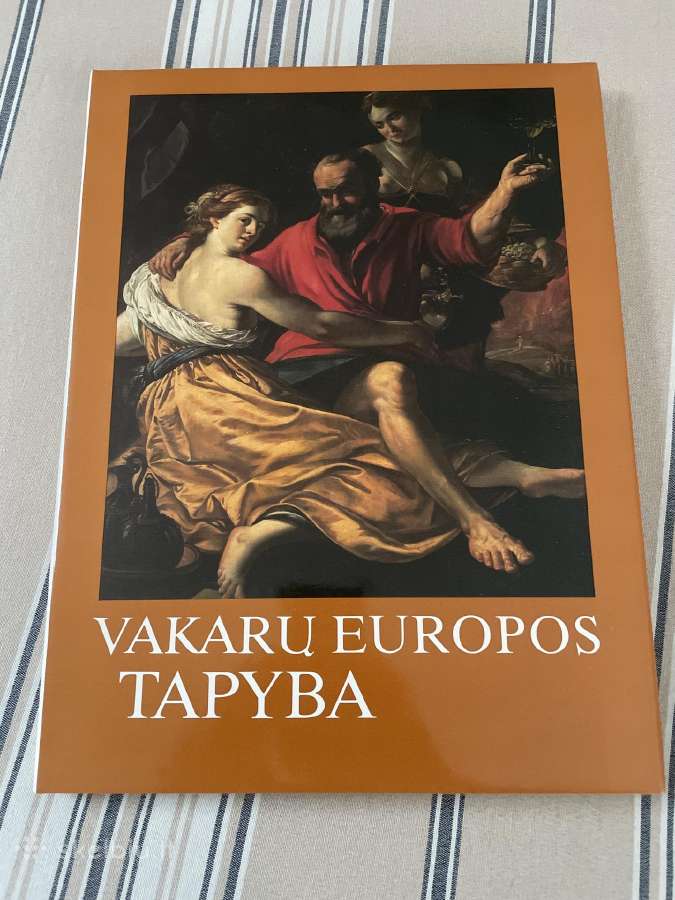 Meno knyga “Vakarų Europos tapyba Nauja, 230 psl.