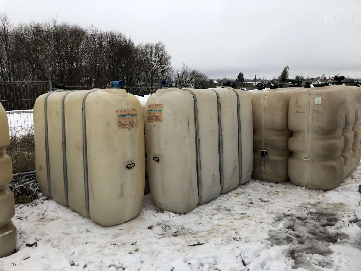 Talpos, bačkos skystam kurui vandeniui750-3000ltr - nuotraukos Nr. 11