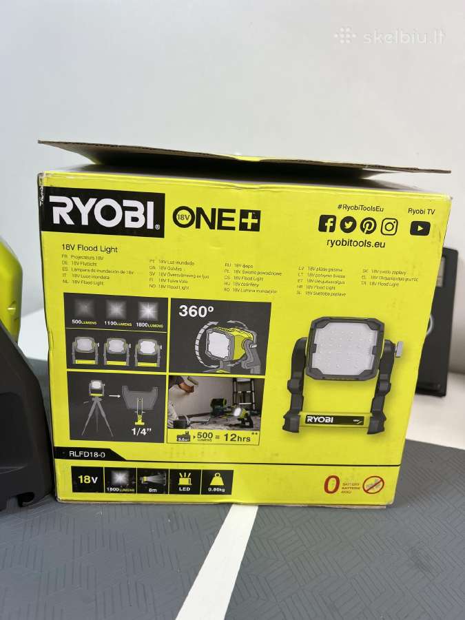 Ryobi LED prožektorius - nuotraukos Nr. 6