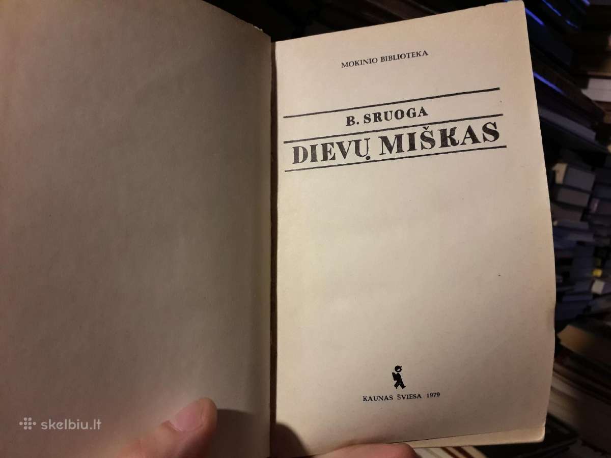 Balys Sruoga "Dievų miškas" 1979 metai - nuotraukos Nr. 2