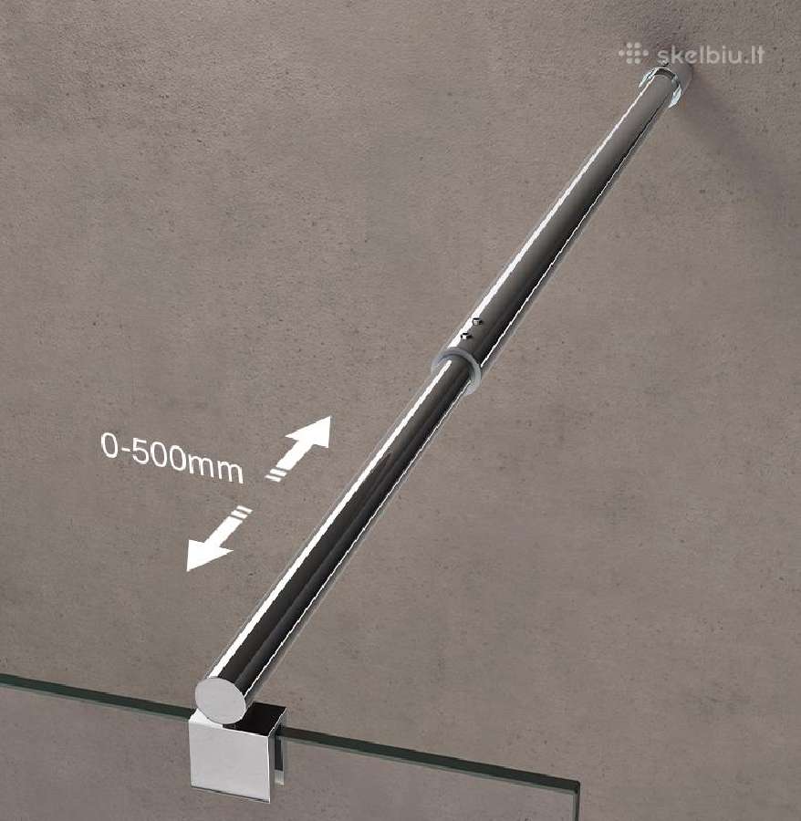 Grūdinto 6-10mm stiklo dušo sienelės nuo 242eur - nuotraukos Nr. 18