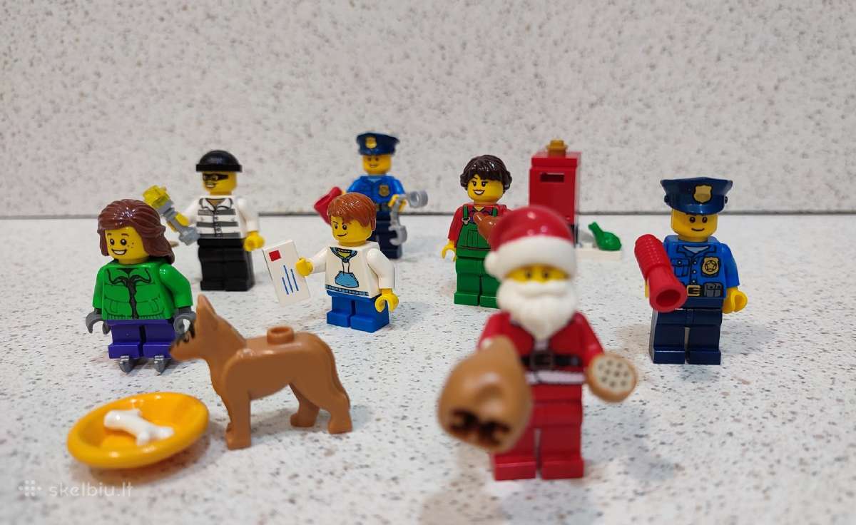 Lego City 60063 Advento kalendoriaus minifigūrėlės - nuotraukos Nr. 4