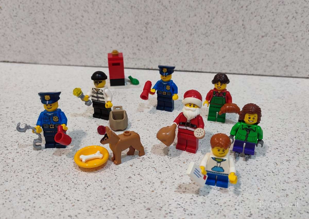 Lego City 60063 Advento kalendoriaus minifigūrėlės - nuotraukos Nr. 2