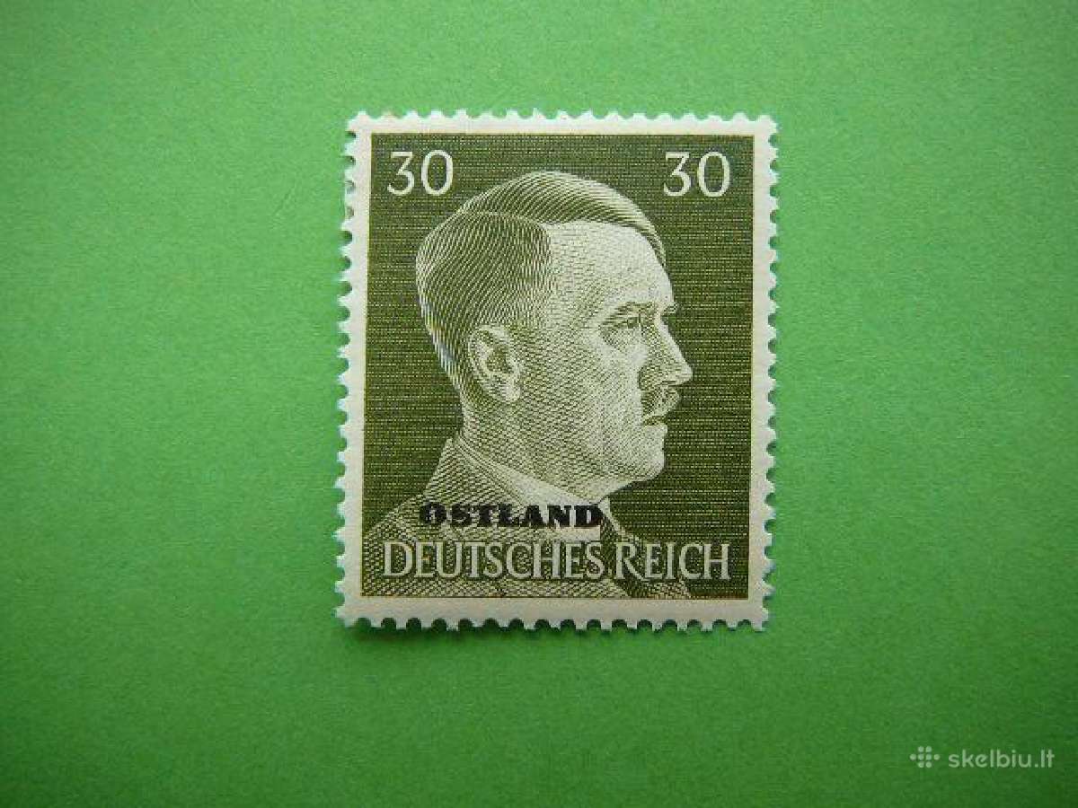 Ostland Vokietija - Lietuva 1941 (30) Mlh ost14sp