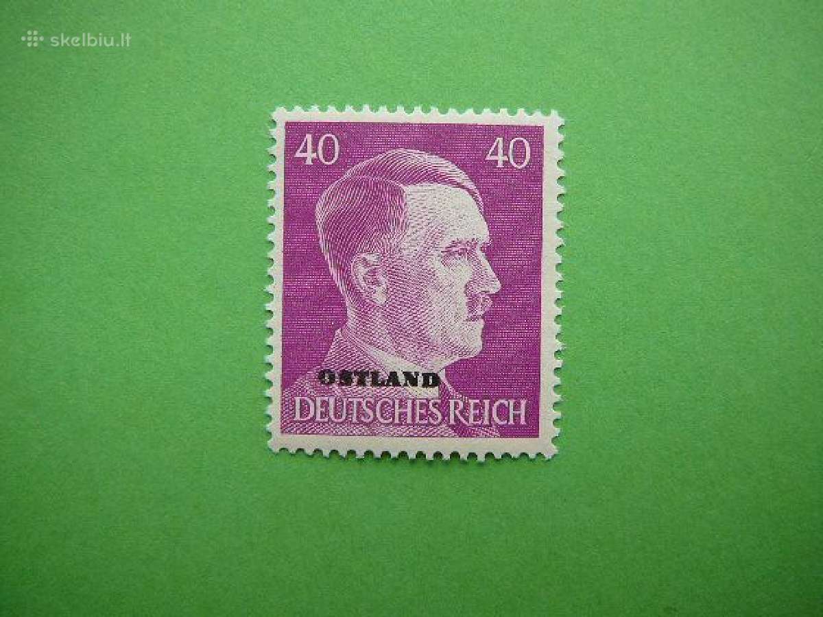 Ostland Vokietija - Lietuva 1941 (40) Mnh ost15sm