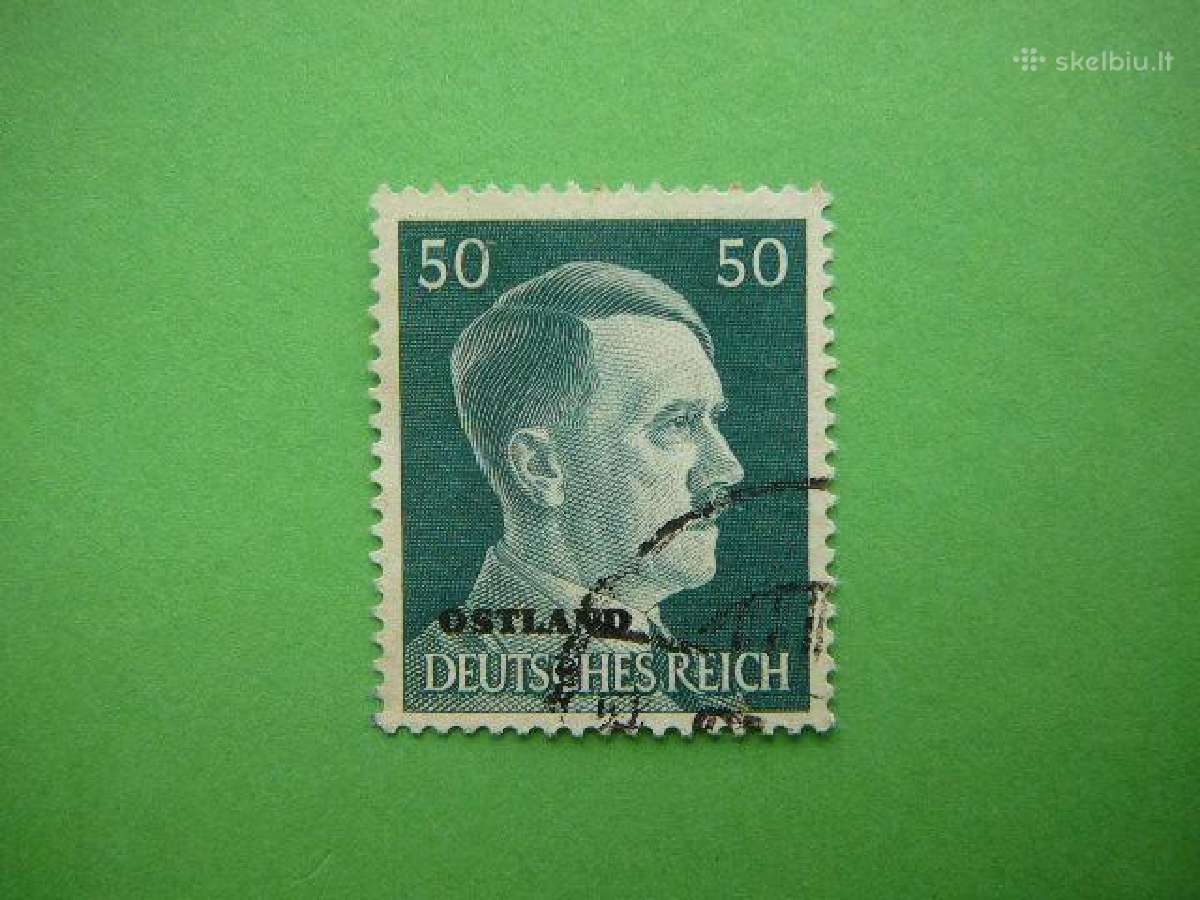 Ostland Vokietija Lietuva 1941 (50) antsp. ost16a