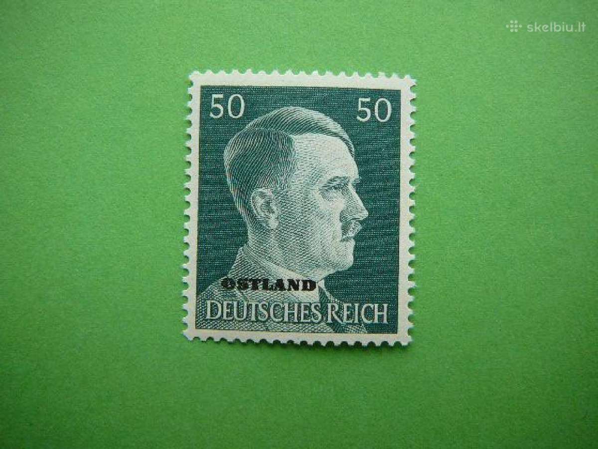 Ostland Vokietija - Lietuva 1941 (50) Mnh ost16sm