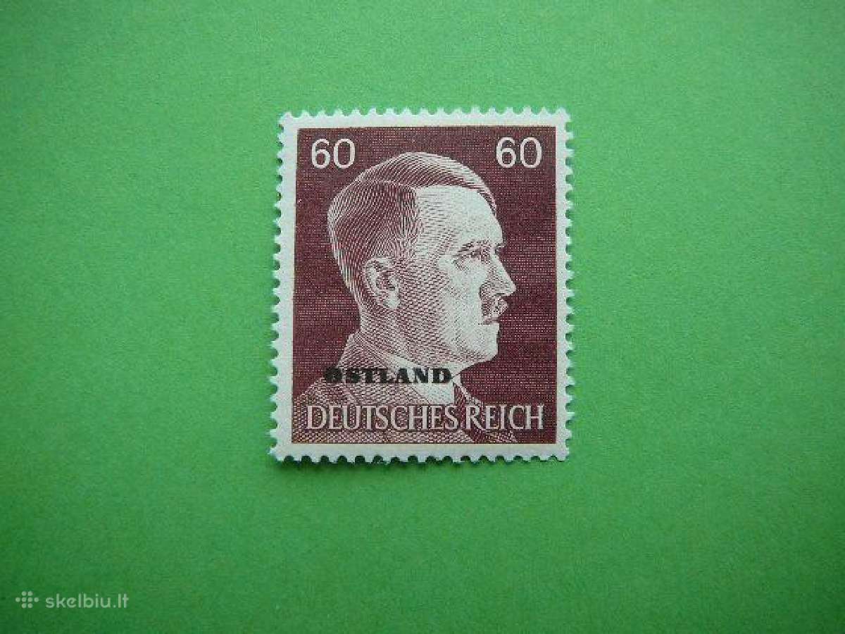 Ostland Vokietija - Lietuva 1941 (60) Mnh ost17sm