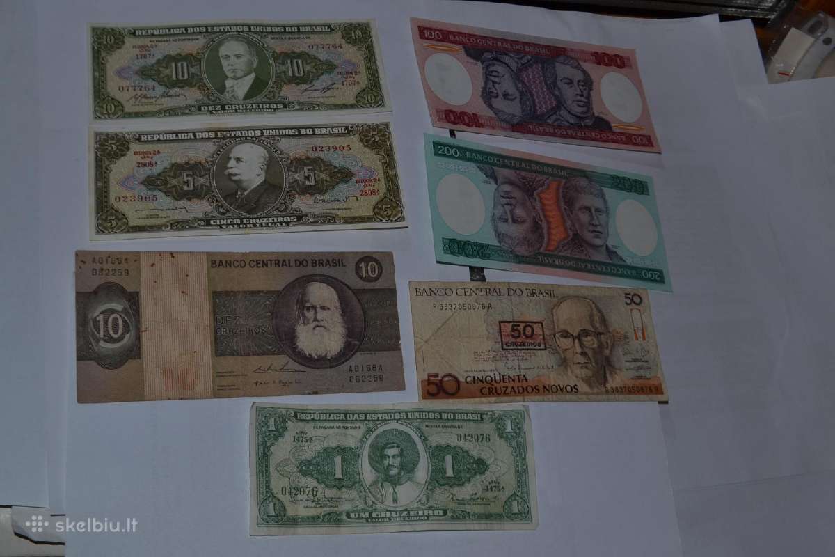 Brazilijos banknotu rinkinys
