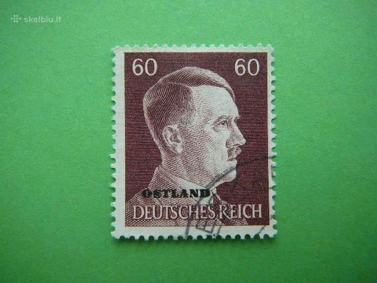 Ostland Vokietija Lietuva 1941 (60) antsp.ost17a