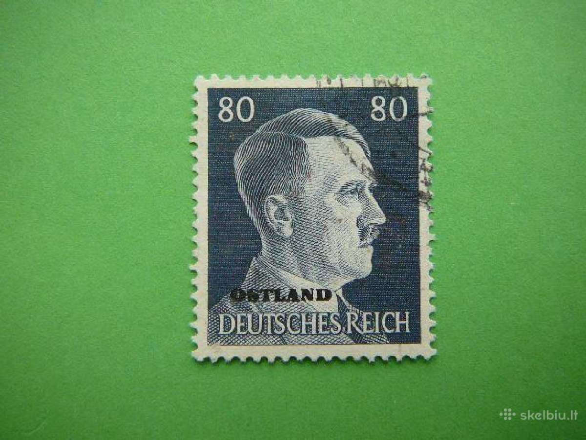 Ostland Vokietija Lietuva 1941 (80) antsp. ost18a