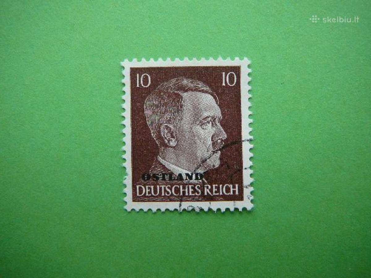 Ostland Vokietija - Lietuva 1941 (10) antsp ost19a
