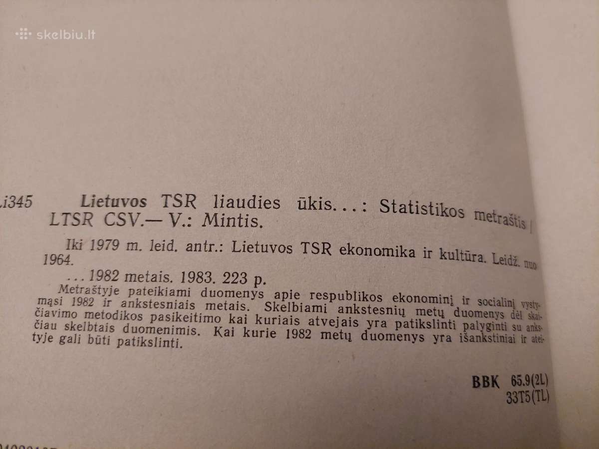 Lietuvos Tsr liaudies ūkis 1982 metais - nuotraukos Nr. 3