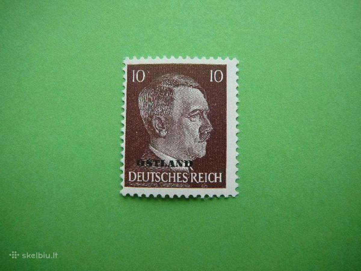 Ostland Vokietija - Lietuva 1941 (10) Mnh ost19sm