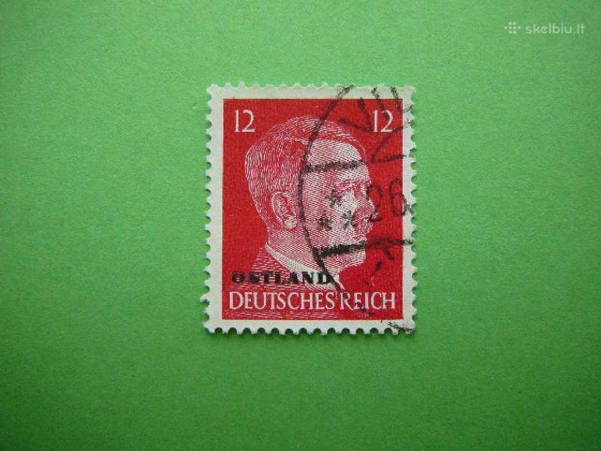 Ostland Vokietija Lietuva 1941 (12) antsp. ost20a