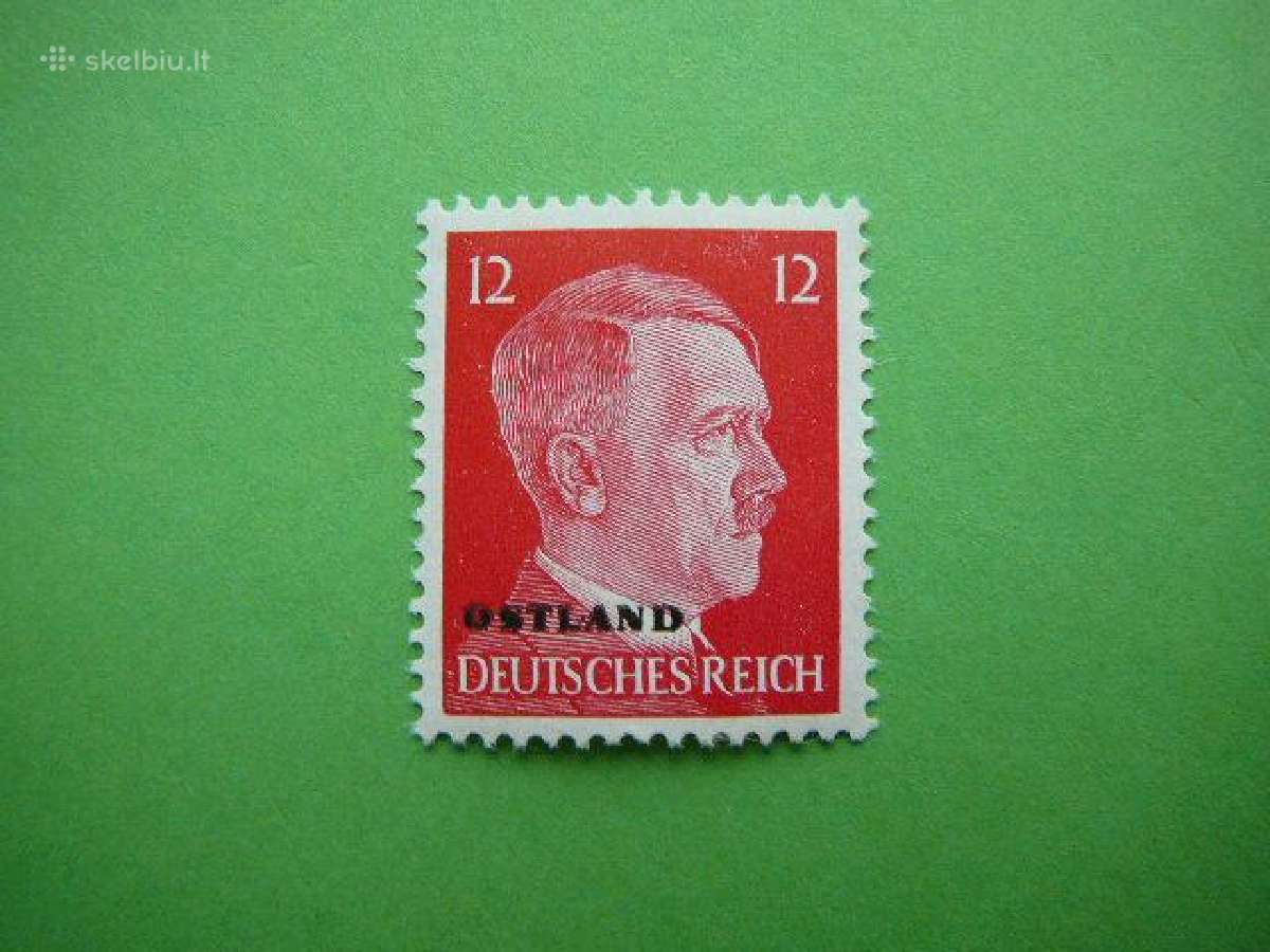 Ostland Vokietija Lietuva 1941 (12) Mnh ost20sm