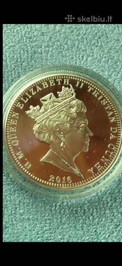 Moneta Tdc 2016m. 1 krona, cu-ni - nuotraukos Nr. 2