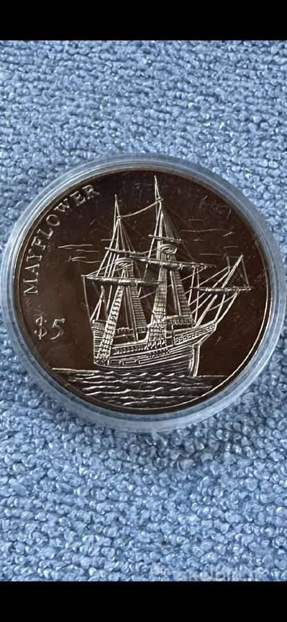 Moneta Liberia 2000m. 5 dollars, cu-ni