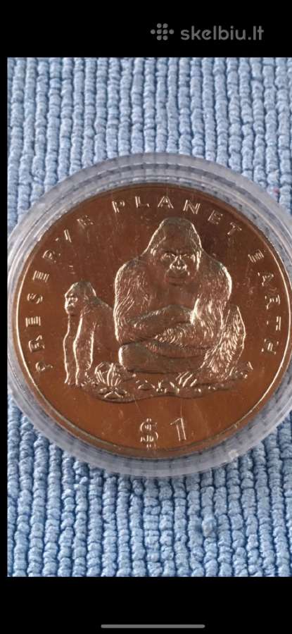 Moneta Liberia 1994m. 1 dollar, cu-ni