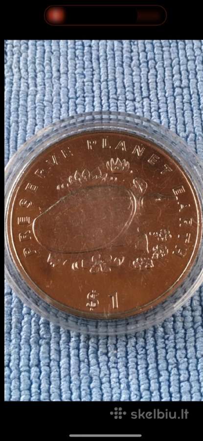 Moneta Liberia 1994m. 1 dollar, cu-ni