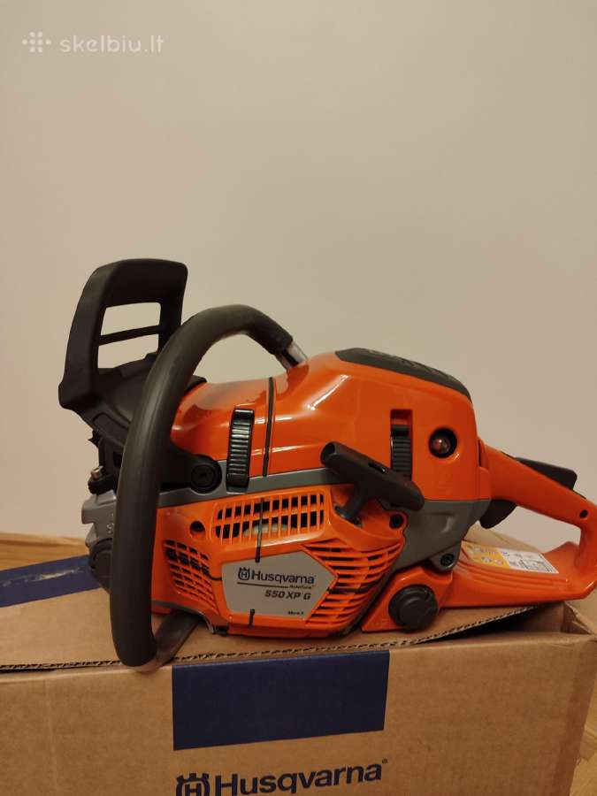 Naujas Profesionalus Husqvarna 550xpg Mark II 3kw