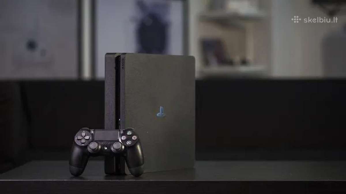 Sony Playstation 4 Slim praktiškai naujas