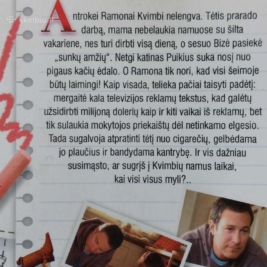 Beverly Cleary - " Ramona ir tėtis ". - nuotraukos Nr. 5
