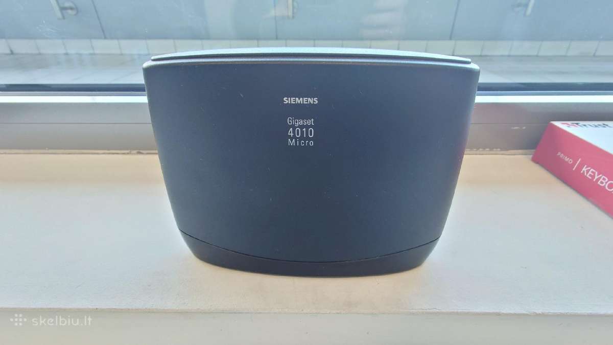 Siemens Gigaset4000 bevielis telefonas - nuotraukos Nr. 3
