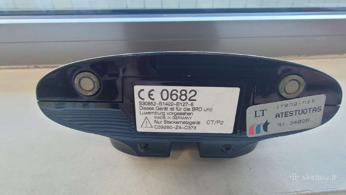 Siemens Gigaset4000 bevielis telefonas - nuotraukos Nr. 6