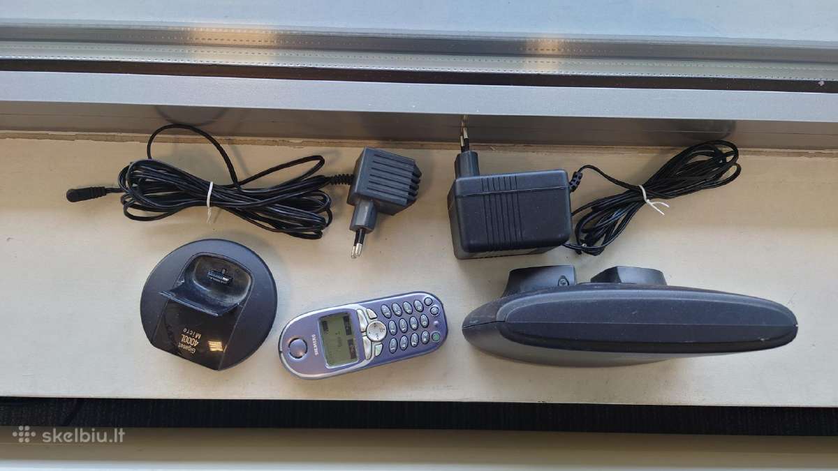 Siemens Gigaset4000 bevielis telefonas - nuotraukos Nr. 10