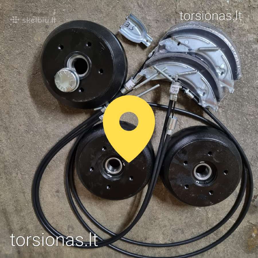 Torsionines Priekabu asys - nuotraukos Nr. 11