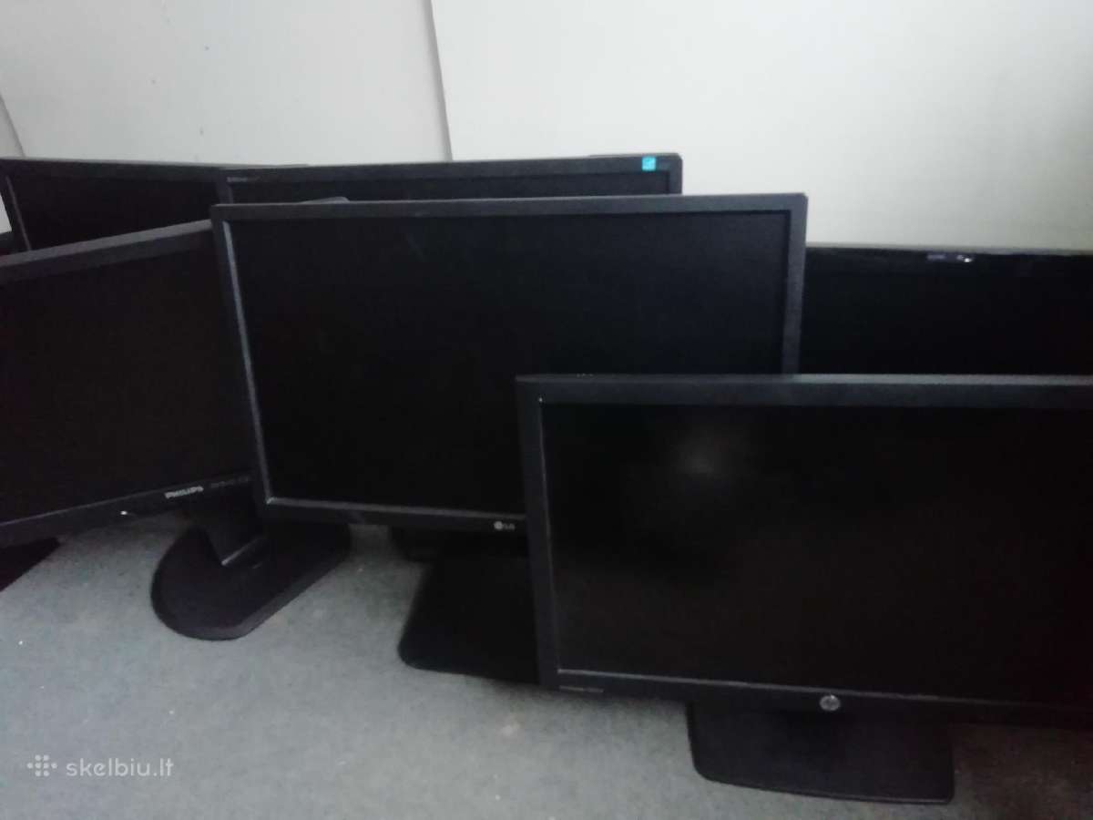 Naudoti monitoriai 19"-23,6"