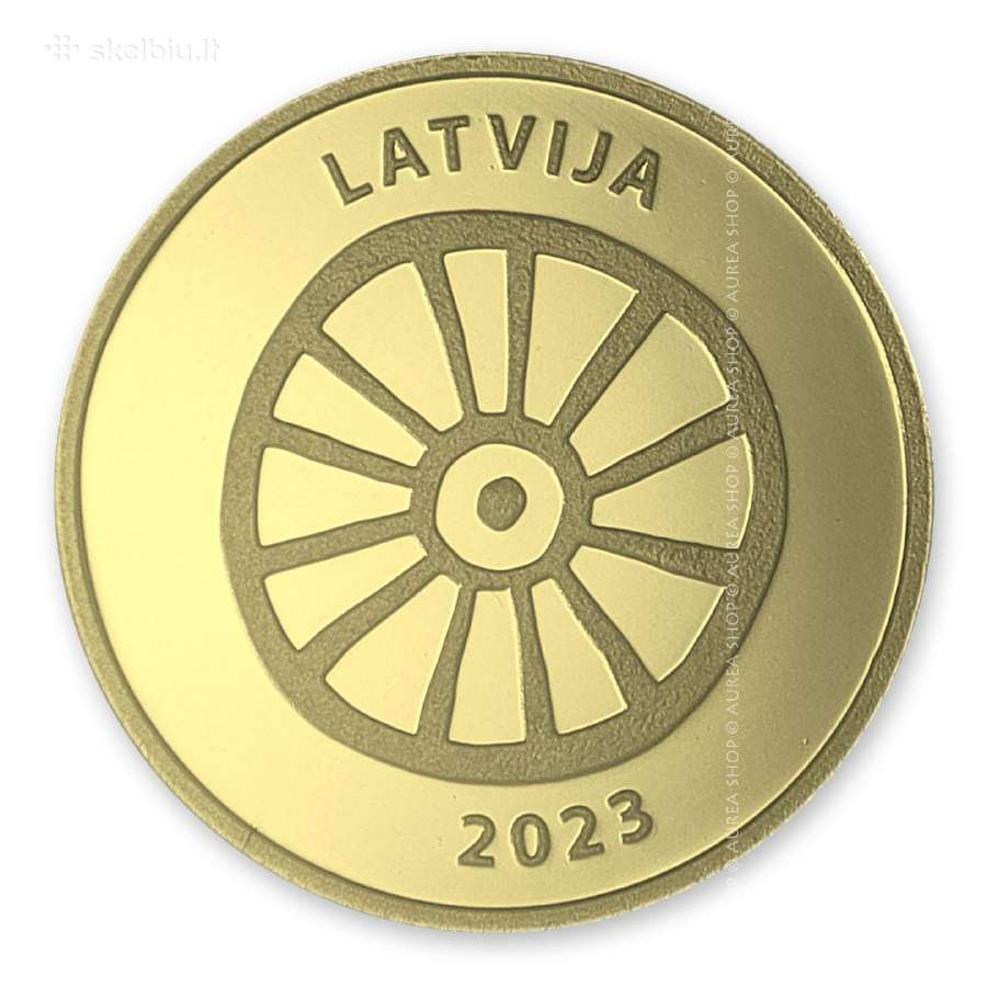 Latvijos auksnės ir sidabrinės monetos! - nuotraukos Nr. 23