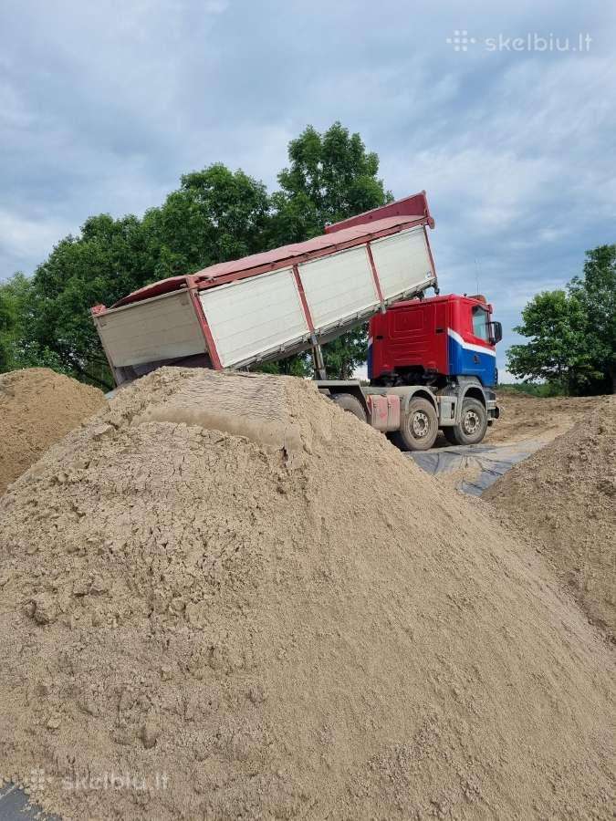 Smėlis , žvyras , skalda , kelių įrengimas - nuotraukos Nr. 15