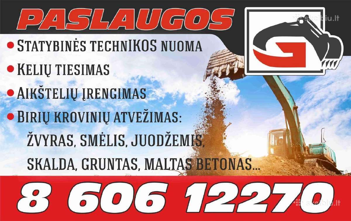 Smėlis , žvyras , skalda , kelių įrengimas - nuotraukos Nr. 18