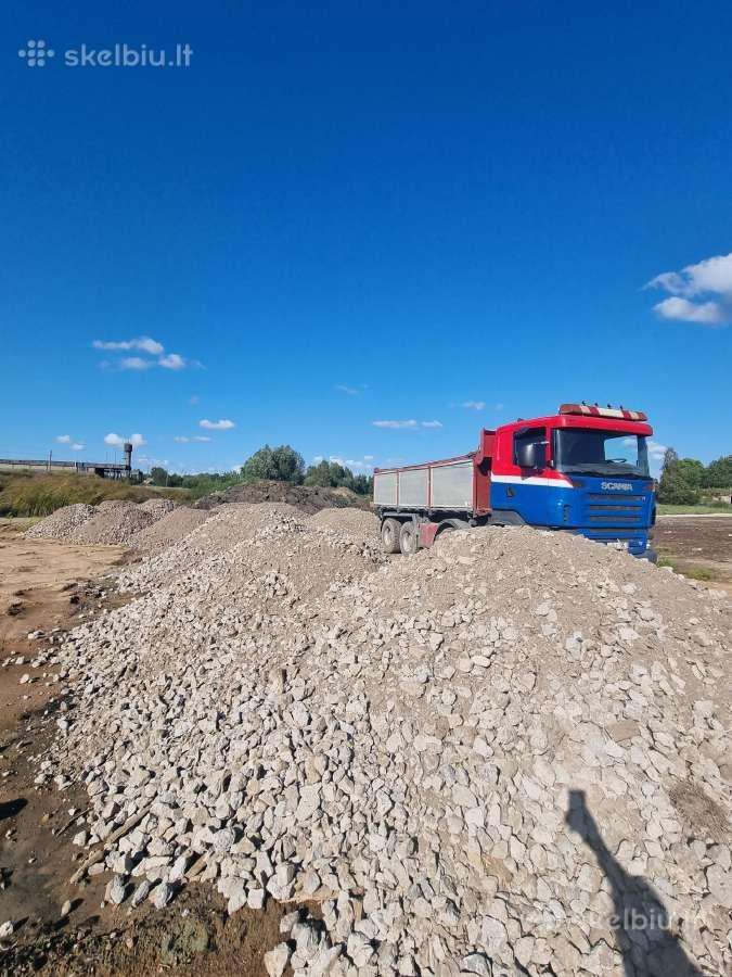 Smėlis , žvyras , skalda , kelių įrengimas - nuotraukos Nr. 17