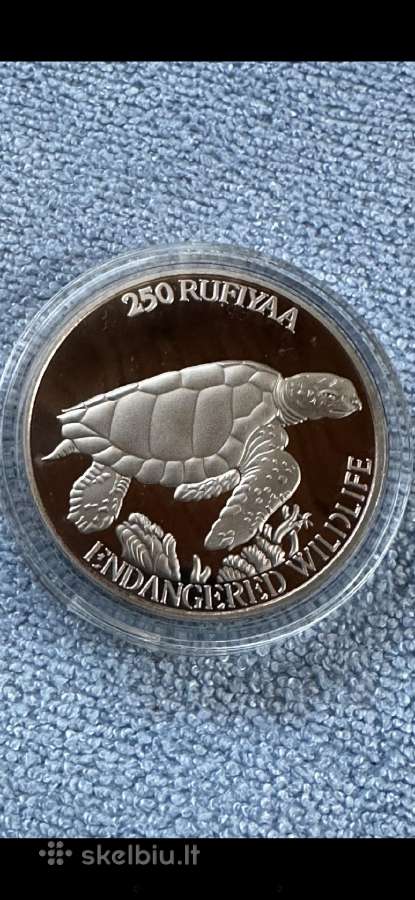 Moneta Maldives 1994m. 250 Rufiyaa, cu-ni