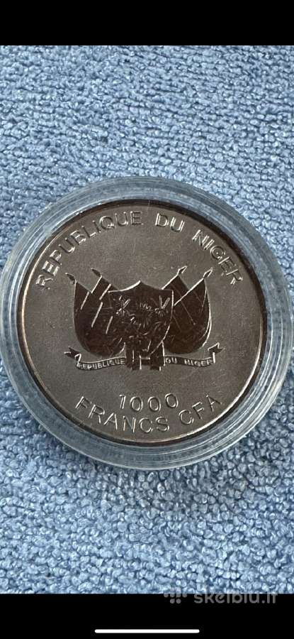 Moneta Niger 2012m. 1000 Francs, cu-ni - nuotraukos Nr. 2