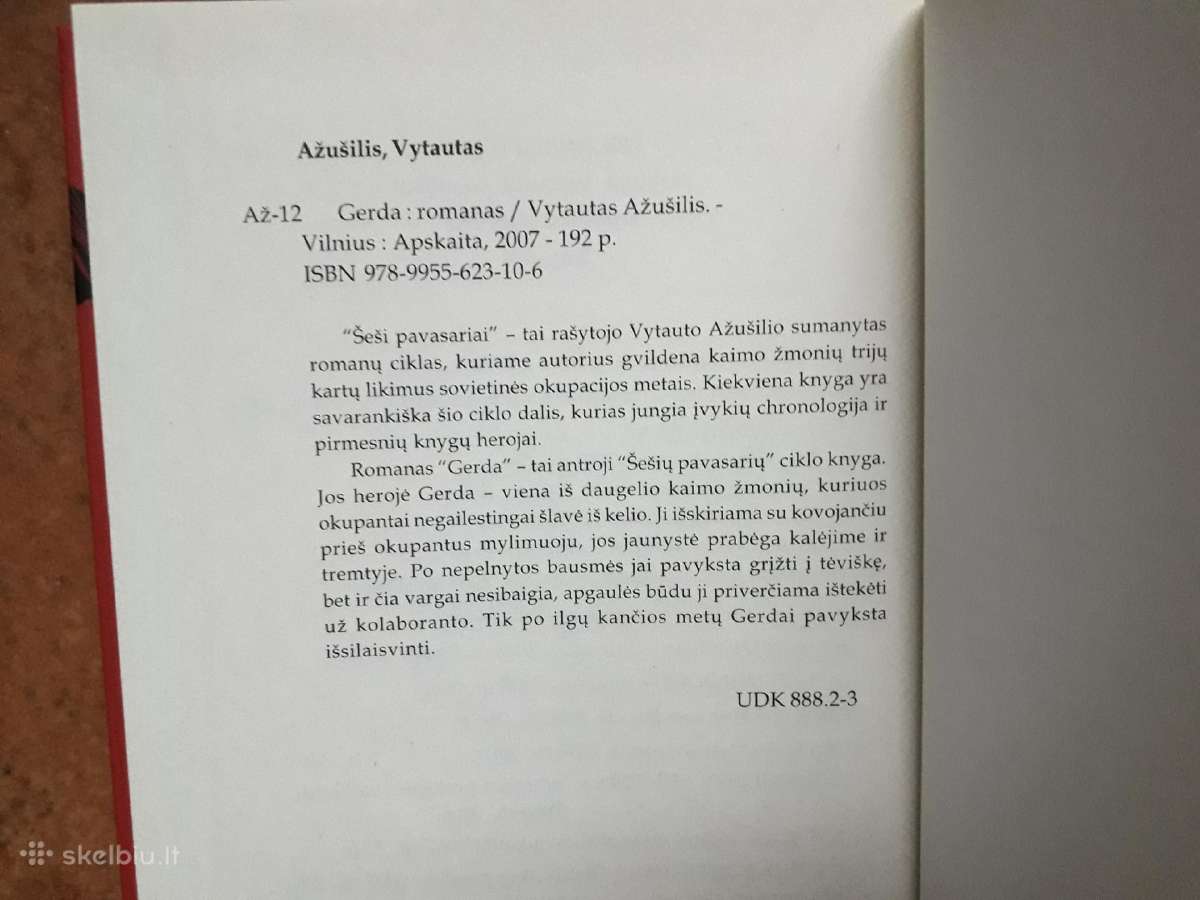 Vytautas Ažušilis "Gerda" 2007 metai - nuotraukos Nr. 5
