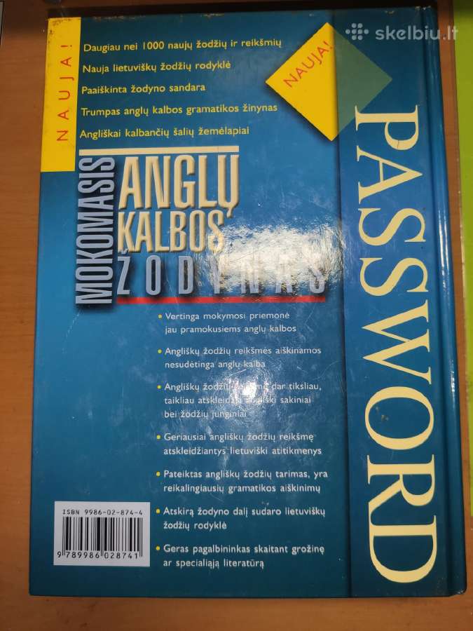 Mokomasis anglų kalbos žodynas (2000) - nuotraukos Nr. 2